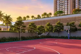 Multi-Purpose Court at Ajmera One Kalyan